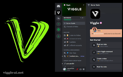 Viggle AI [Latest Version]  from Chrome web store to be run with OffiDocs Chromium online